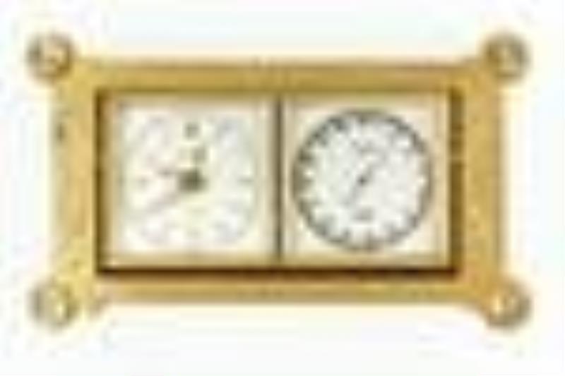Small Swiss Angelus Cased Travel Clock