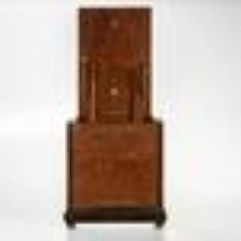 Aaron Willard Federal Painted and Stencil-decorated \\\”Bride’s\\\” Shelf Clock