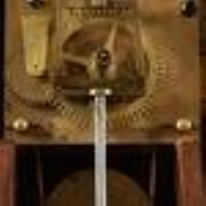 Oliver Gerrish Mahogany Patent Timepiece or \\\”Banjo\\\” Clock