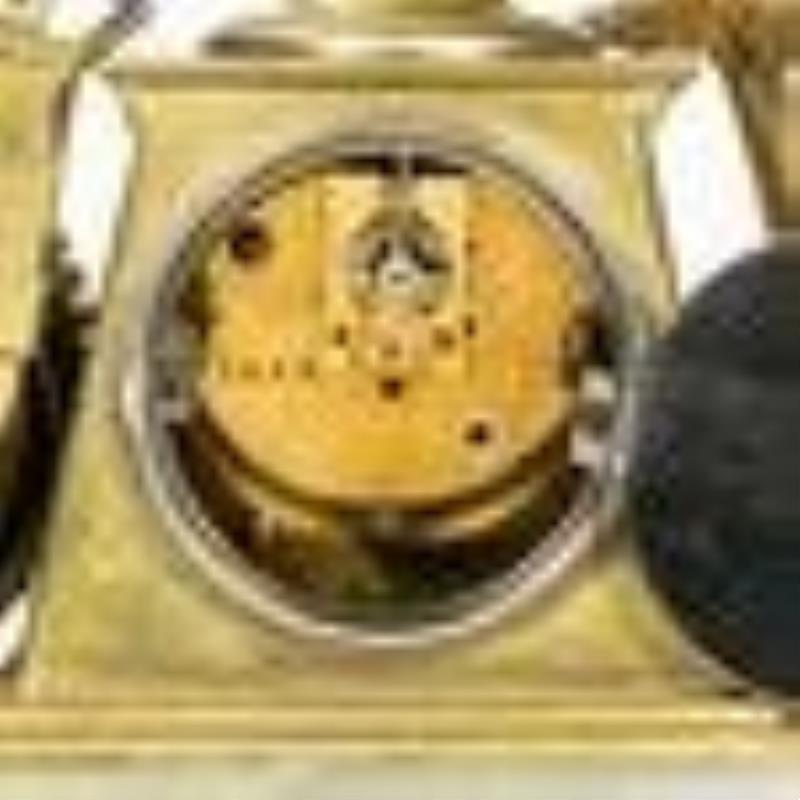 French Industrial Maritime or Compendium Clock