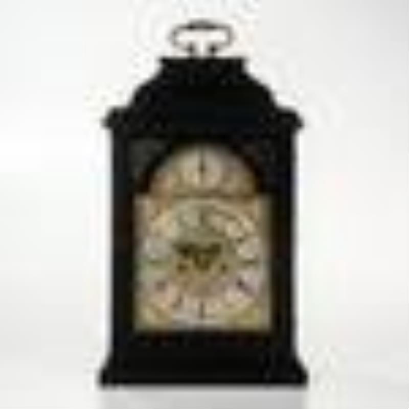 George Clarke Ebonized Chiming Bracket Clock