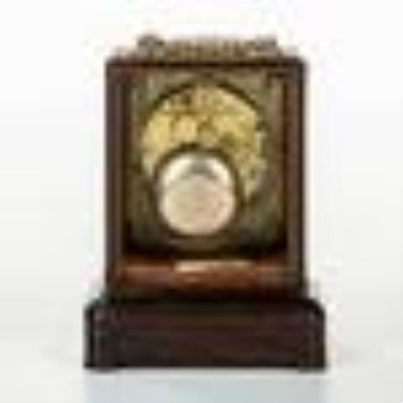 Boullework Marquetry and Rosewood Carriage Clock