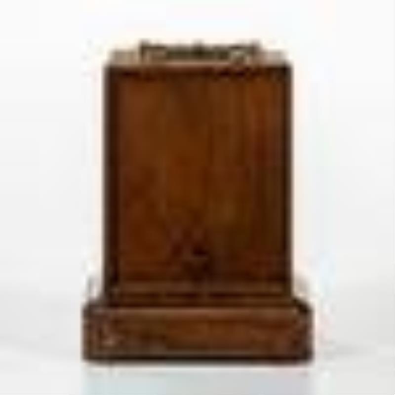 French Rosewood and String-inlaid Carriage Clock