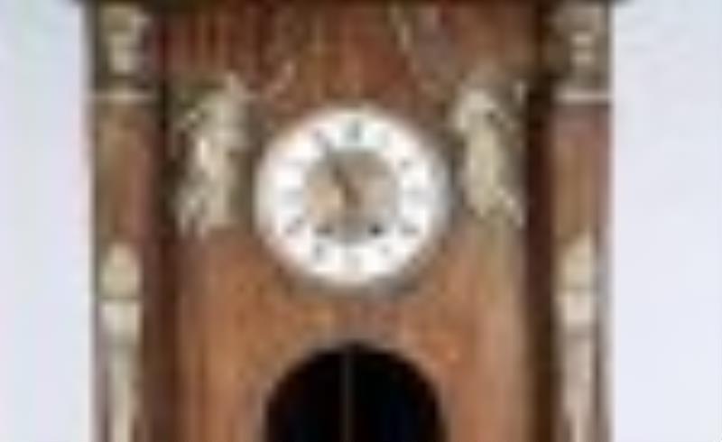 Late 19th Century Empire-Style Longcase Clock