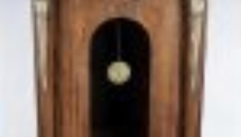 Late 19th Century Empire-Style Longcase Clock