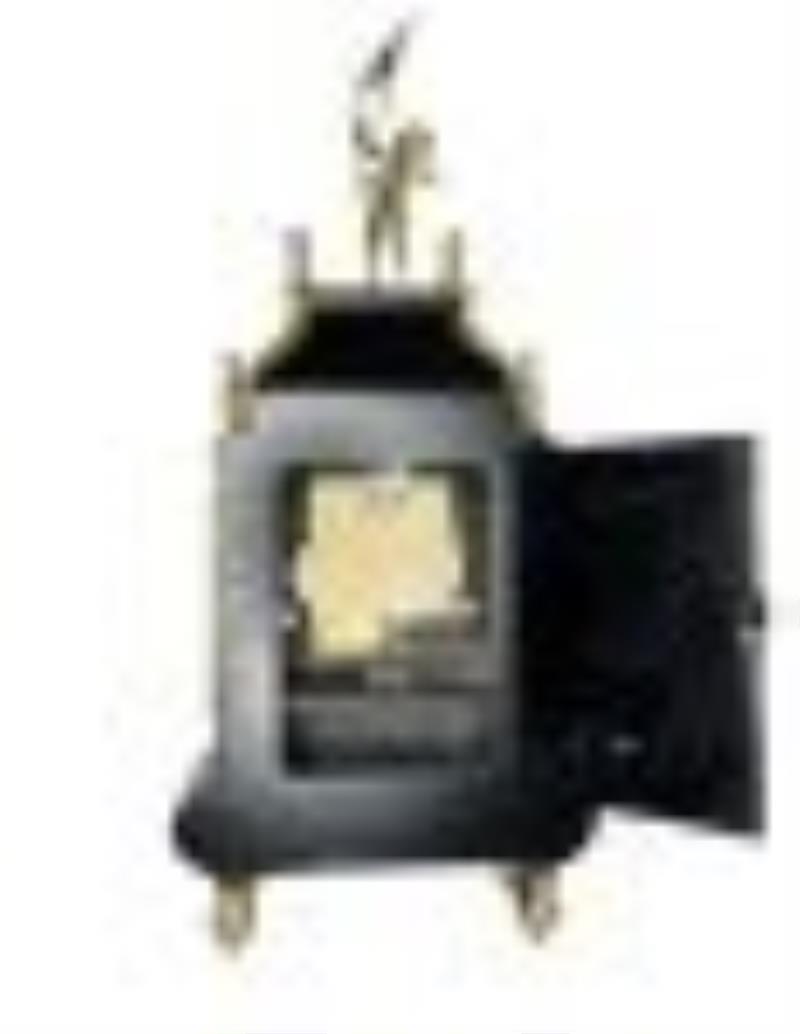 Italian Le Ore Brass Clock