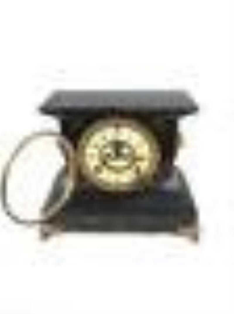 Antique Ansonia Marble Mantel Clock