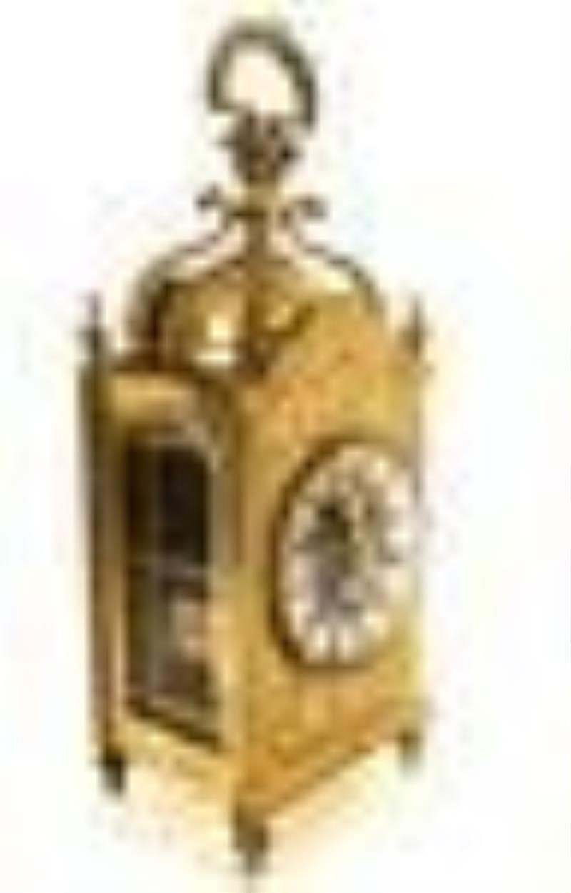 Unusual Antique French Carriage clock