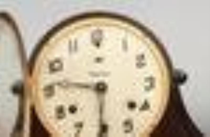 Waterbury Westminster Chime Tambour Clock