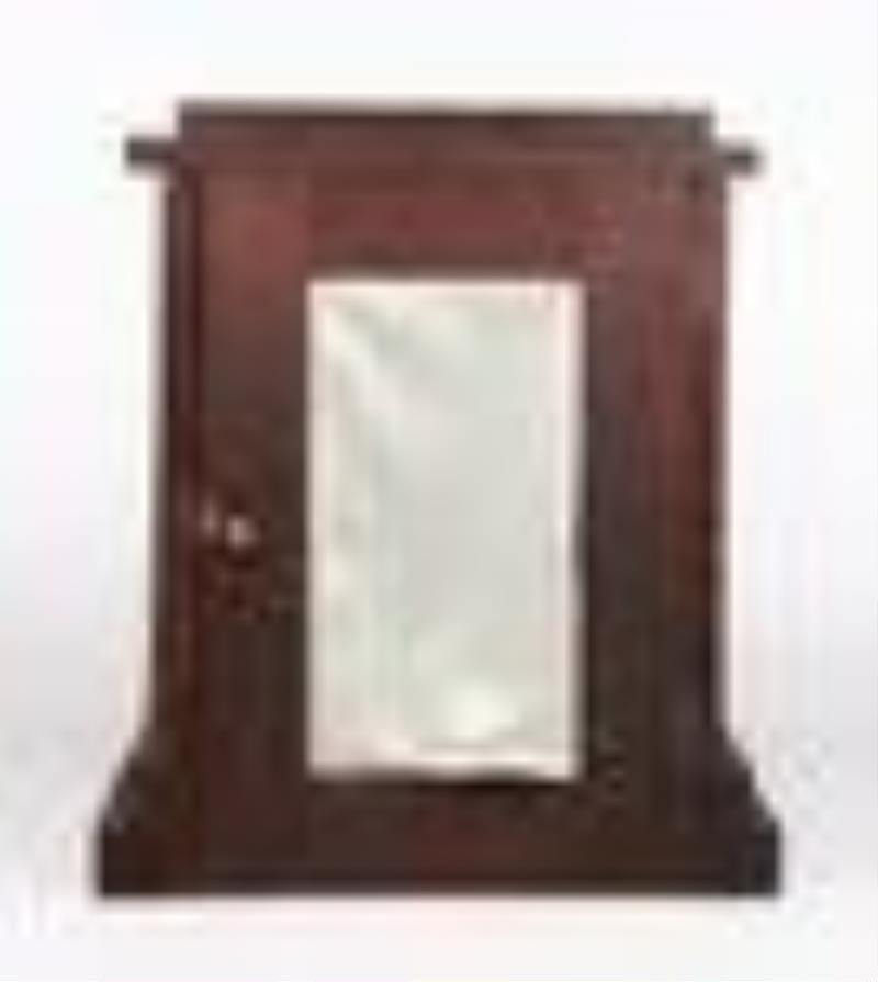 Mahogany mantle clock