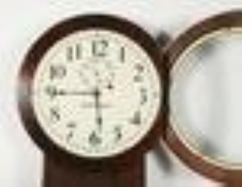 Seth Thomas No 2 Mahogany Wall Clock