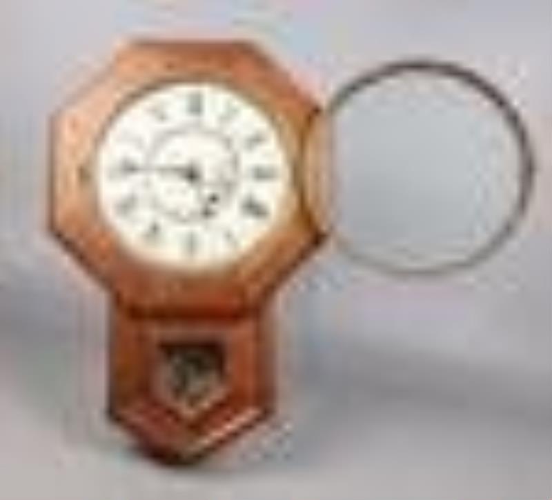 Seth Thomas Short Drop School Clock