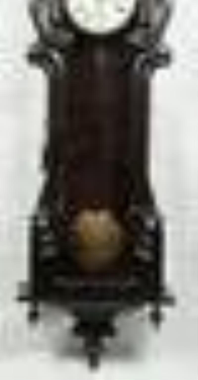 R Henninger Wien Vienna Regulator Clock