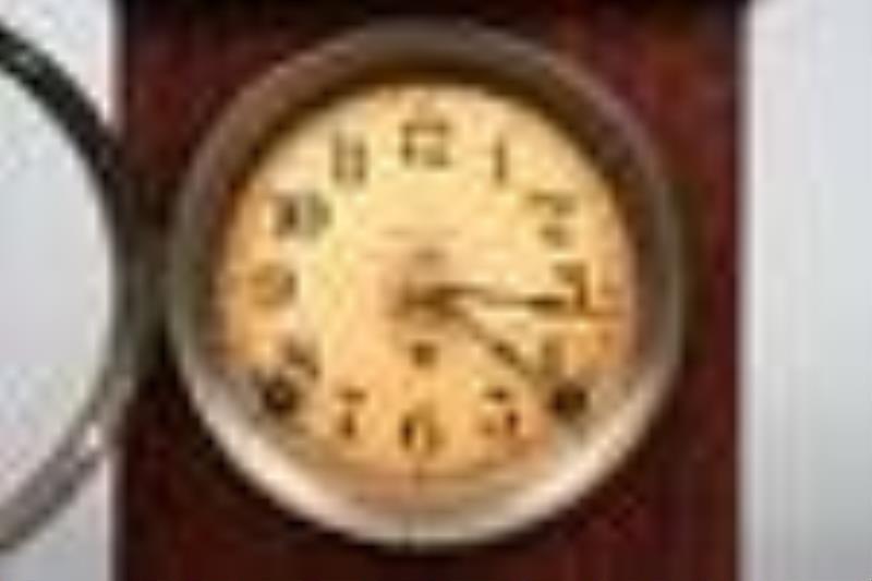 Seth Thomas Adamantine Case Mantel Clock