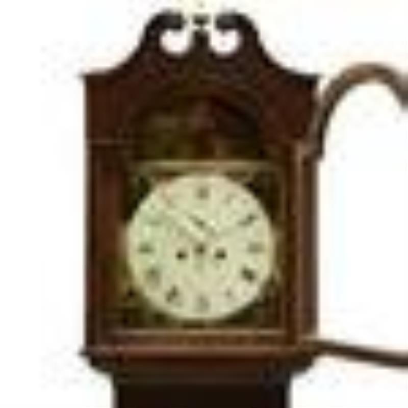 George III Mahogany Tall Case Clock