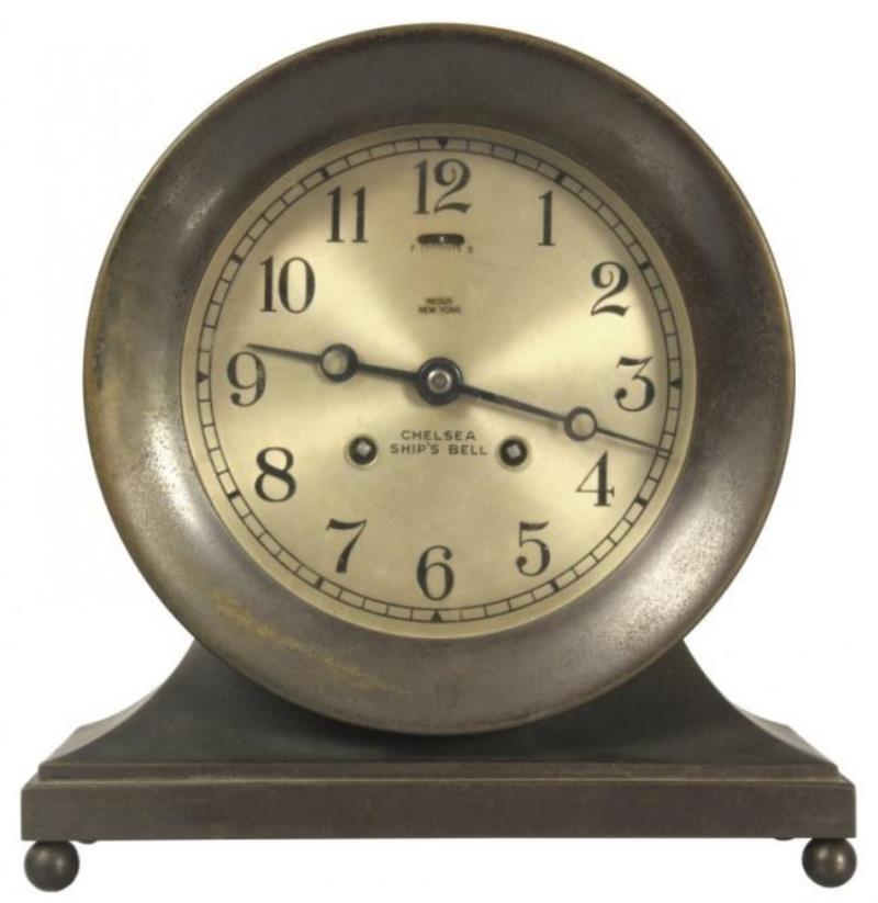 Chelsea Ship’s Bell Mantle Clock