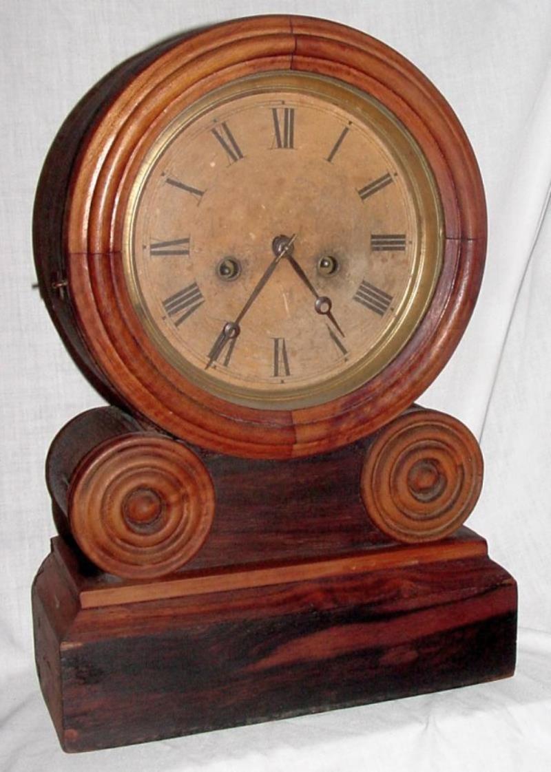 Mahogany Mantle Clock