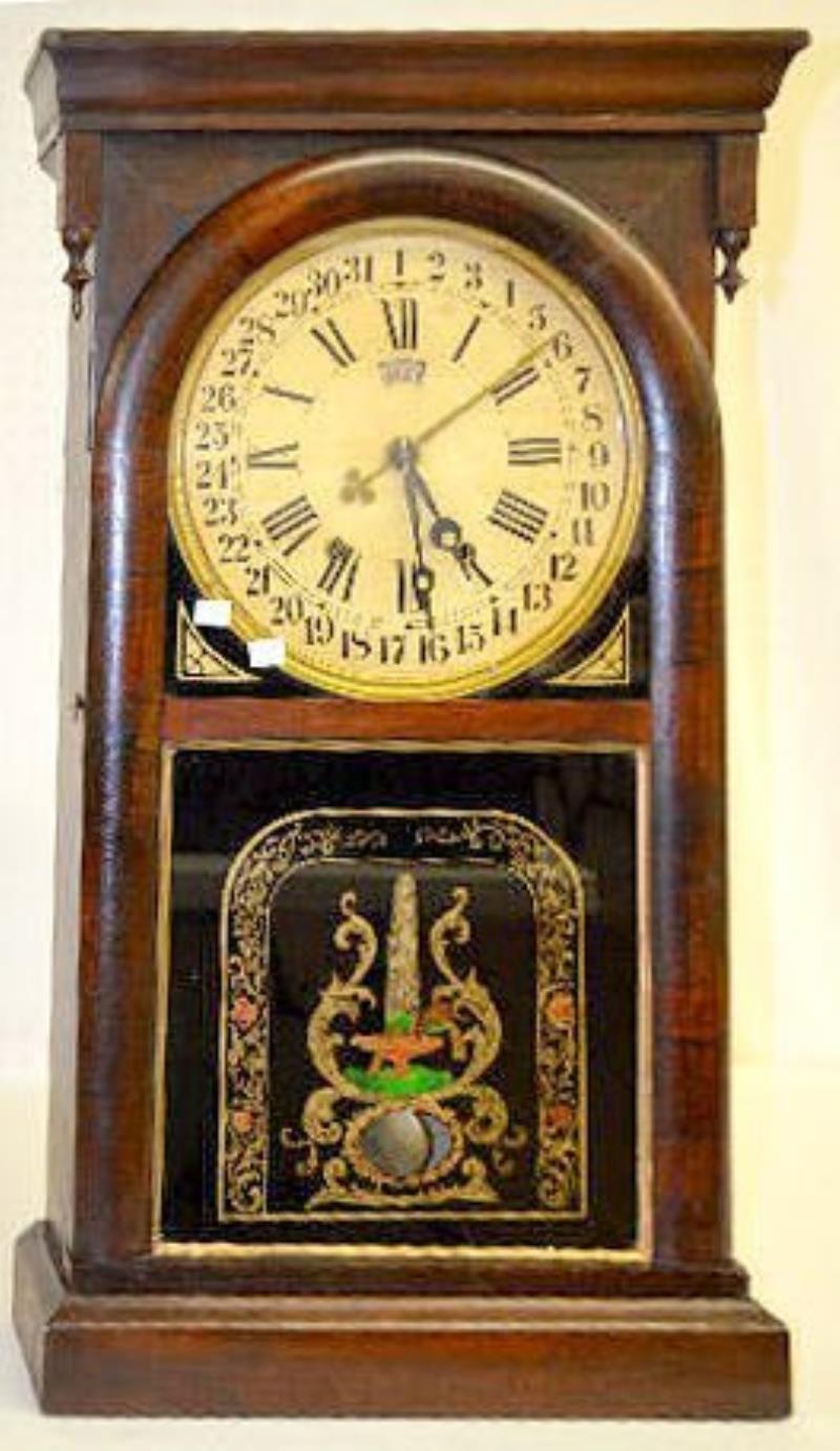 Ansonia Brass & Copper Co. Calendar Clock