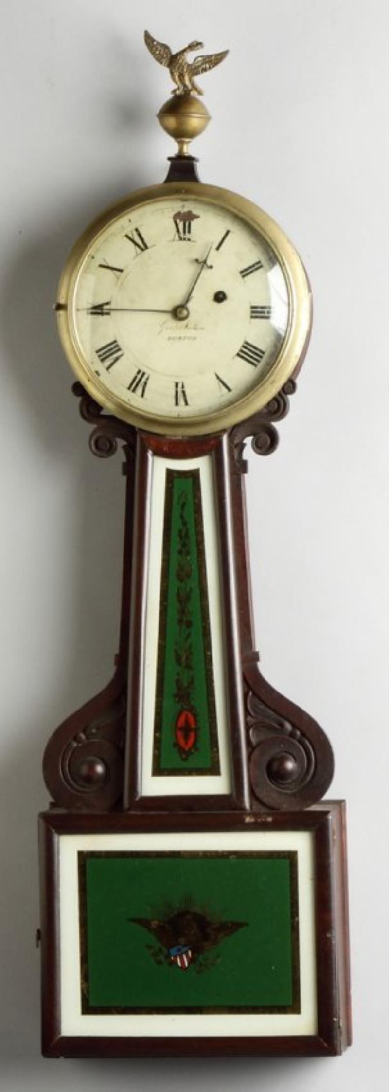 Geo. Neilson, Boston, Banjo Clock