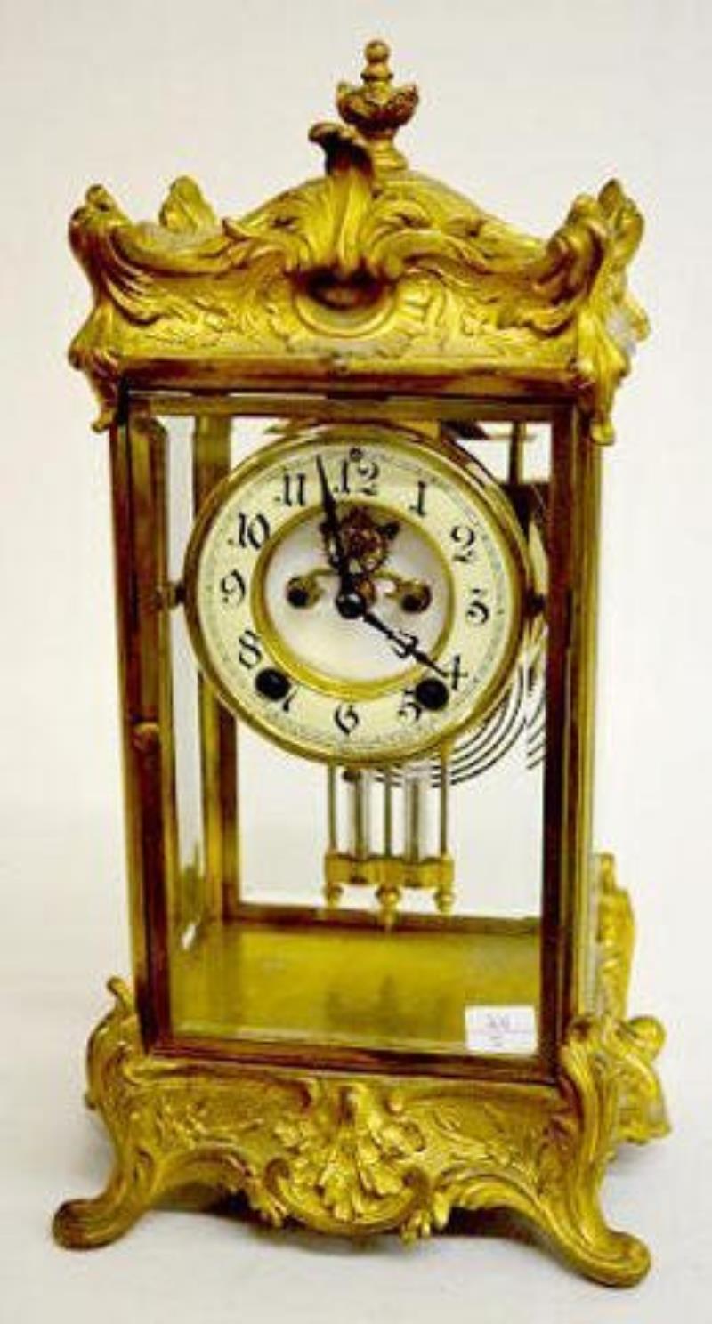 Antique New Haven Crystal Regulator Clock, “Thoreau”