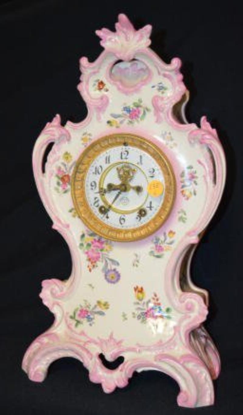 Ansonia Royal Bonn La Rive China Clock