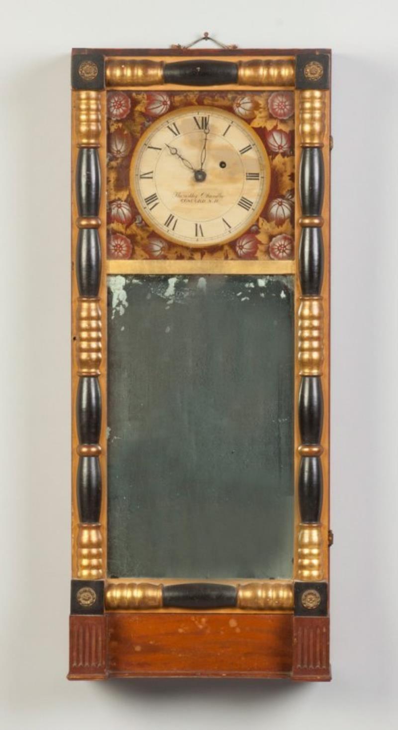 Timothy Chandler, Concord, NH, Mirror Clock