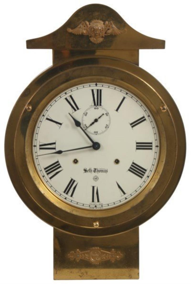 Brass Wall Hanging 30 Day Regulator