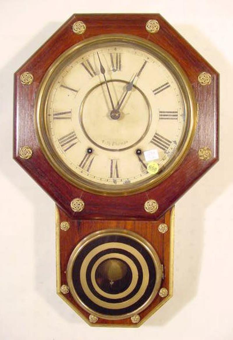 Seth Thomas Office No.3 Hanging Clock