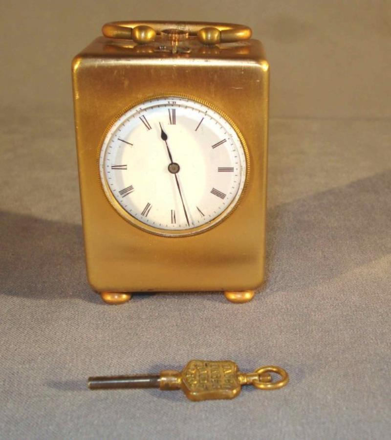 Brass Desk Clock