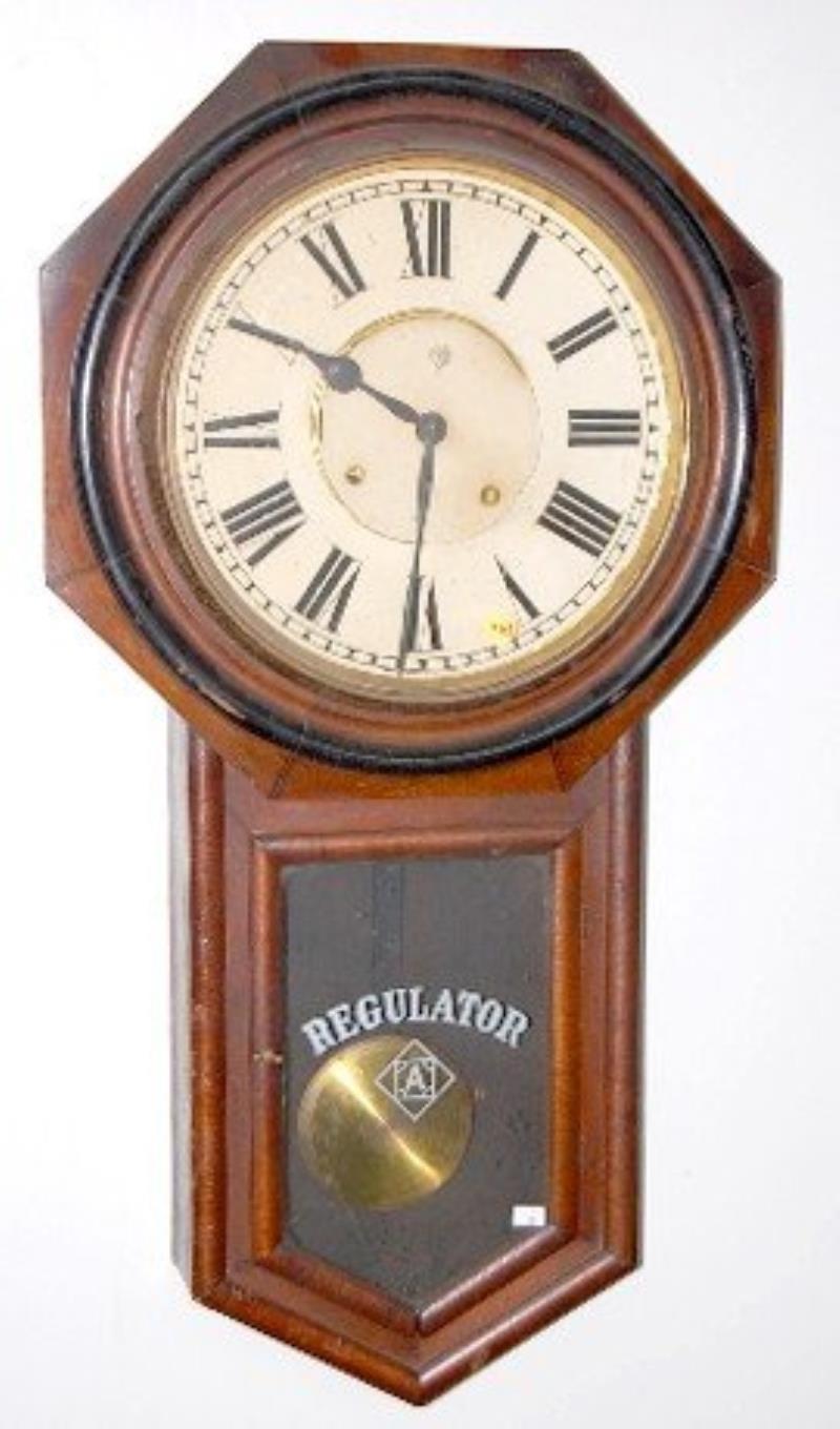 12″ Ansonia Long Drop Wall Clock