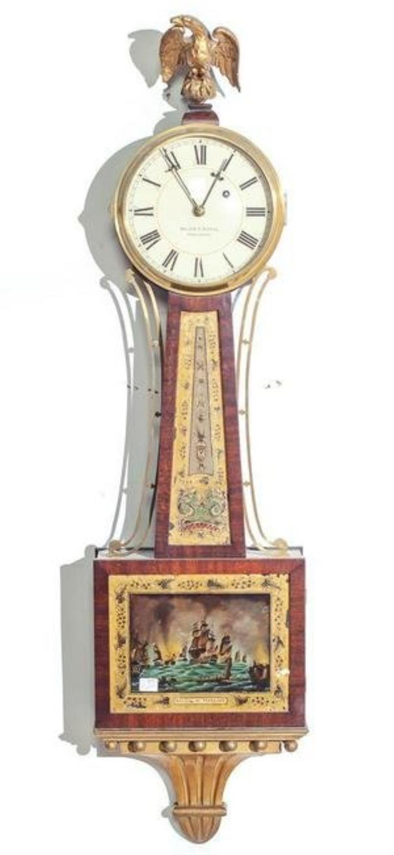 Walter Durfee Banjo Clock