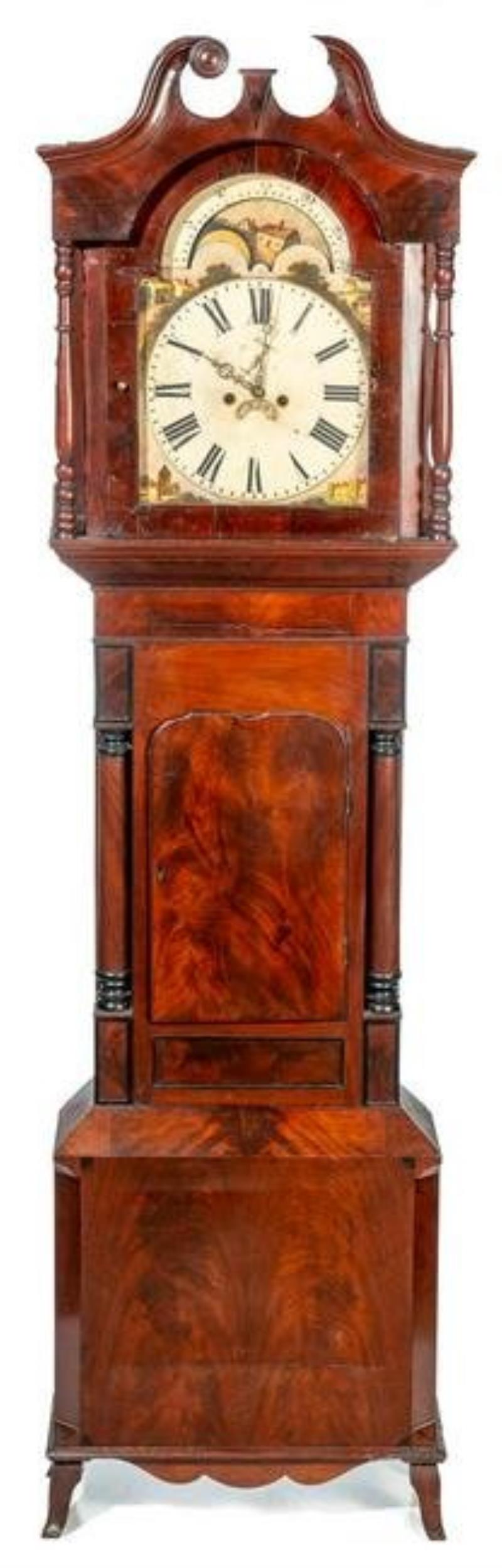 English Bell Strike Grandfather Clock