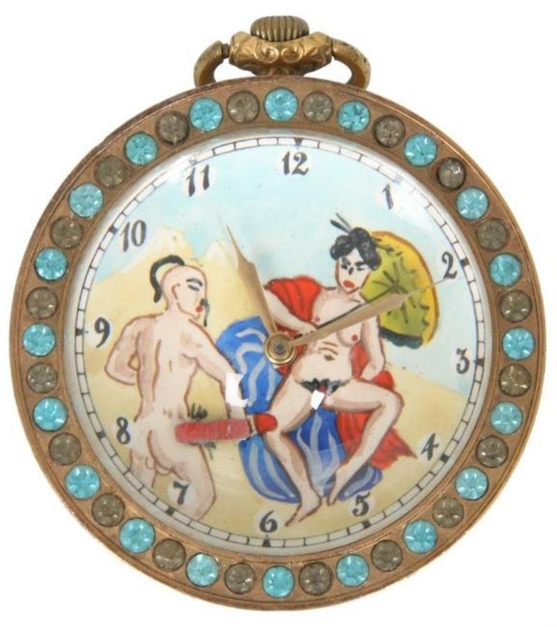 Omega Erotic Glass Ball Clock