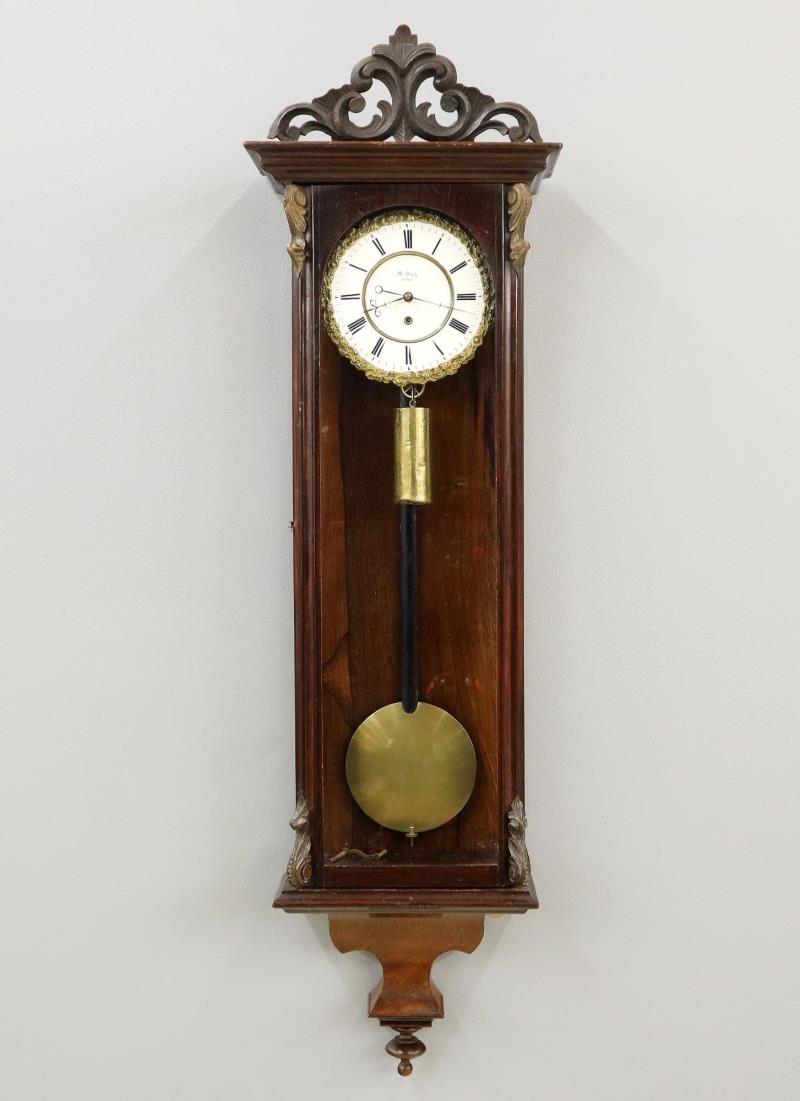 1 wt Vienna Regulator Wall Clock