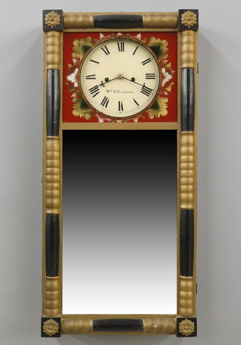 New Hampshire Mirror Clock