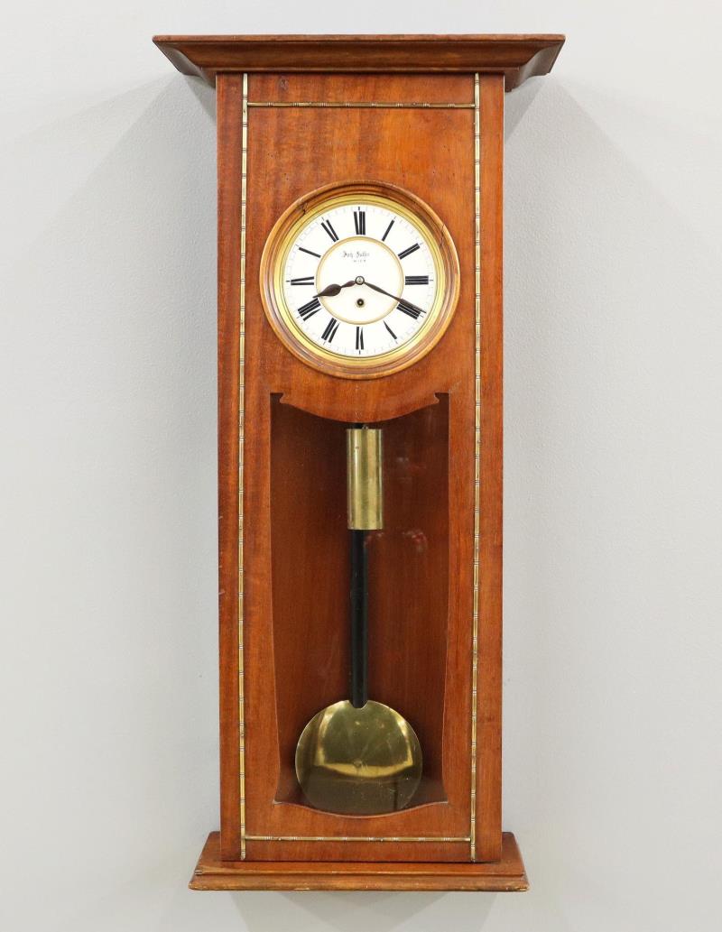 1 wt Vienna Regulator Wall Clock