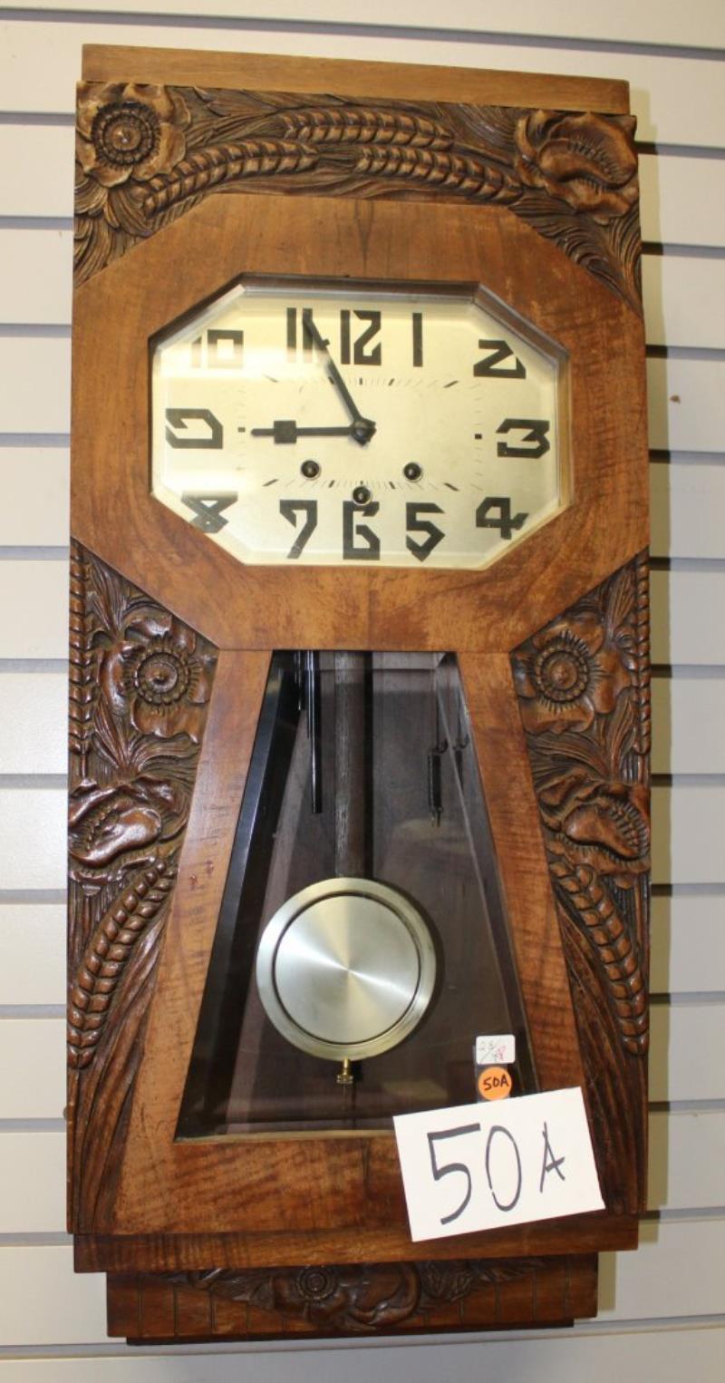 Antique Westminster Chime Wall Clock