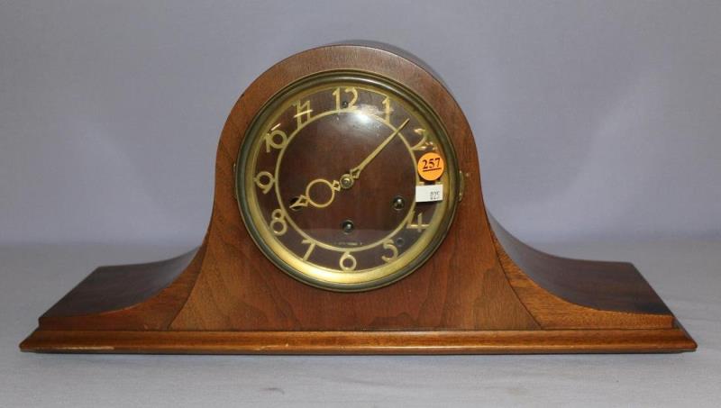 Antique Seth Thomas Tambour Westminster Chime Clock