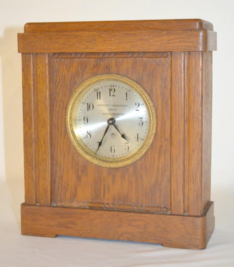 Antique Junghans Coin Operated Desk Clock