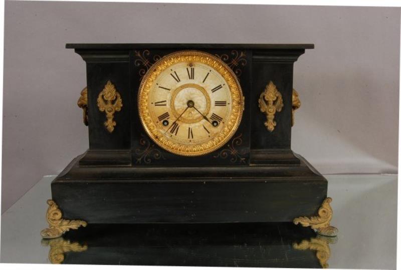 Ansonia Cast iron mantel clock