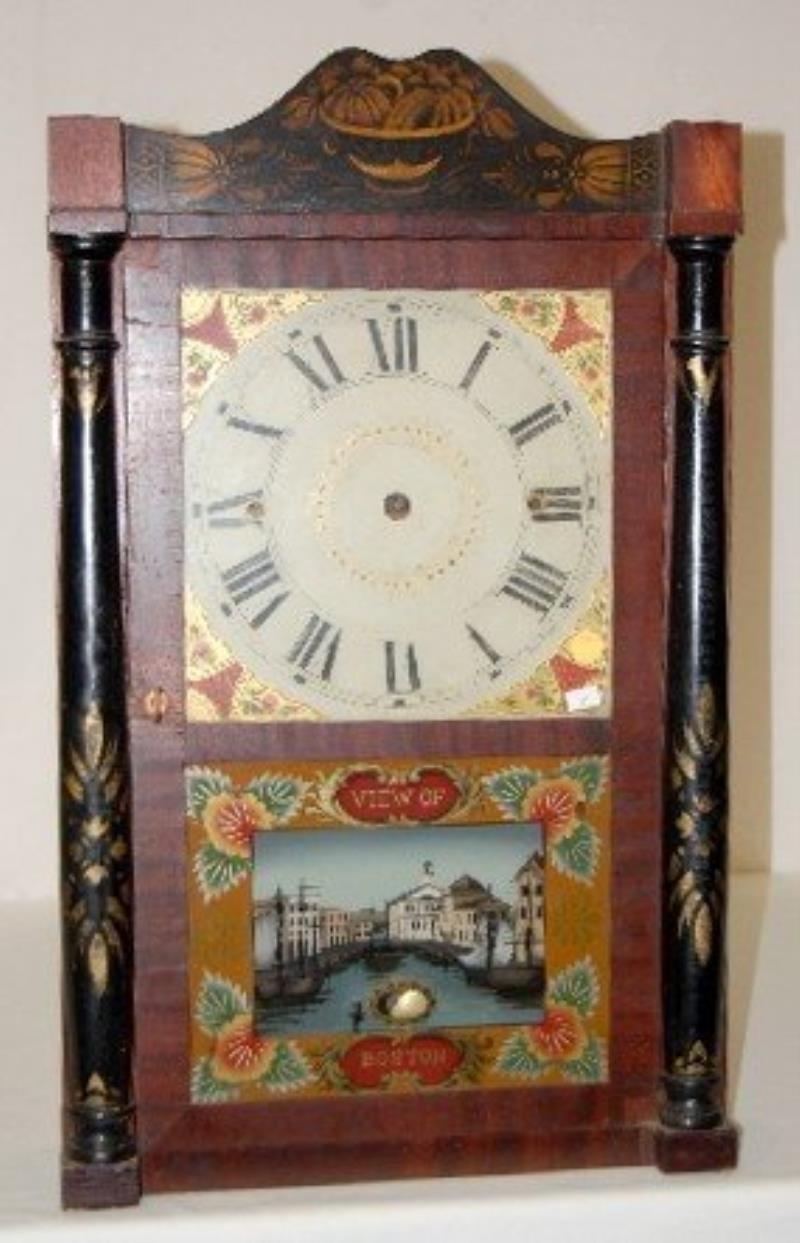 Norris North Miniature 1/2 Column Shelf Clock