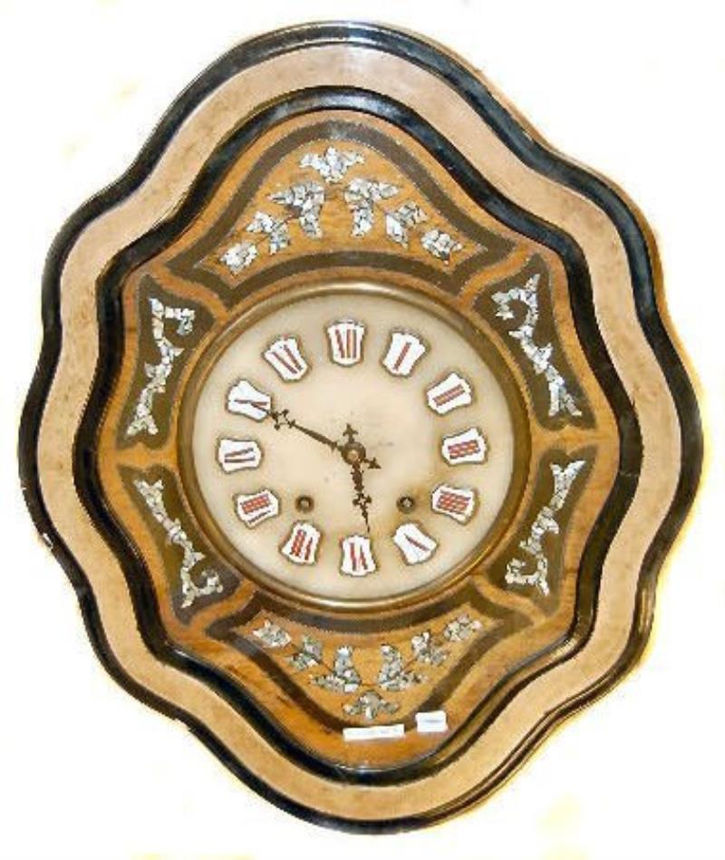 French M.O.P. Picture Frame Clock