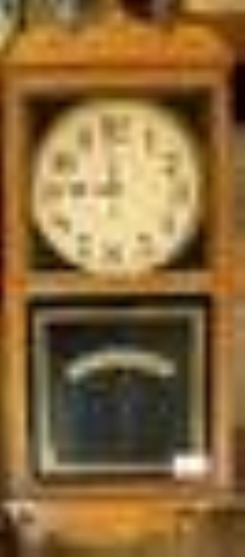 F. Kroeber Clock Co. Regulator No. 31 wall clock