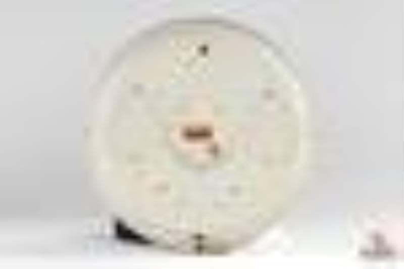 United Rent-Alls w/ Logo Lighted Double-Bubble Clock