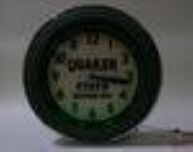 21\\\” Quaker State Motor Oil Neon Spinner Clock TAC 9