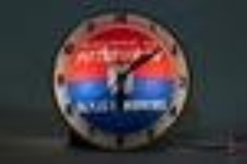 PPG Pittsburgh Glass & Mirrors Double-Bubble Clock