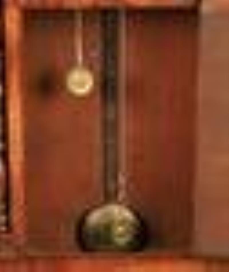 English Yorkshire mahogany grandfather clock