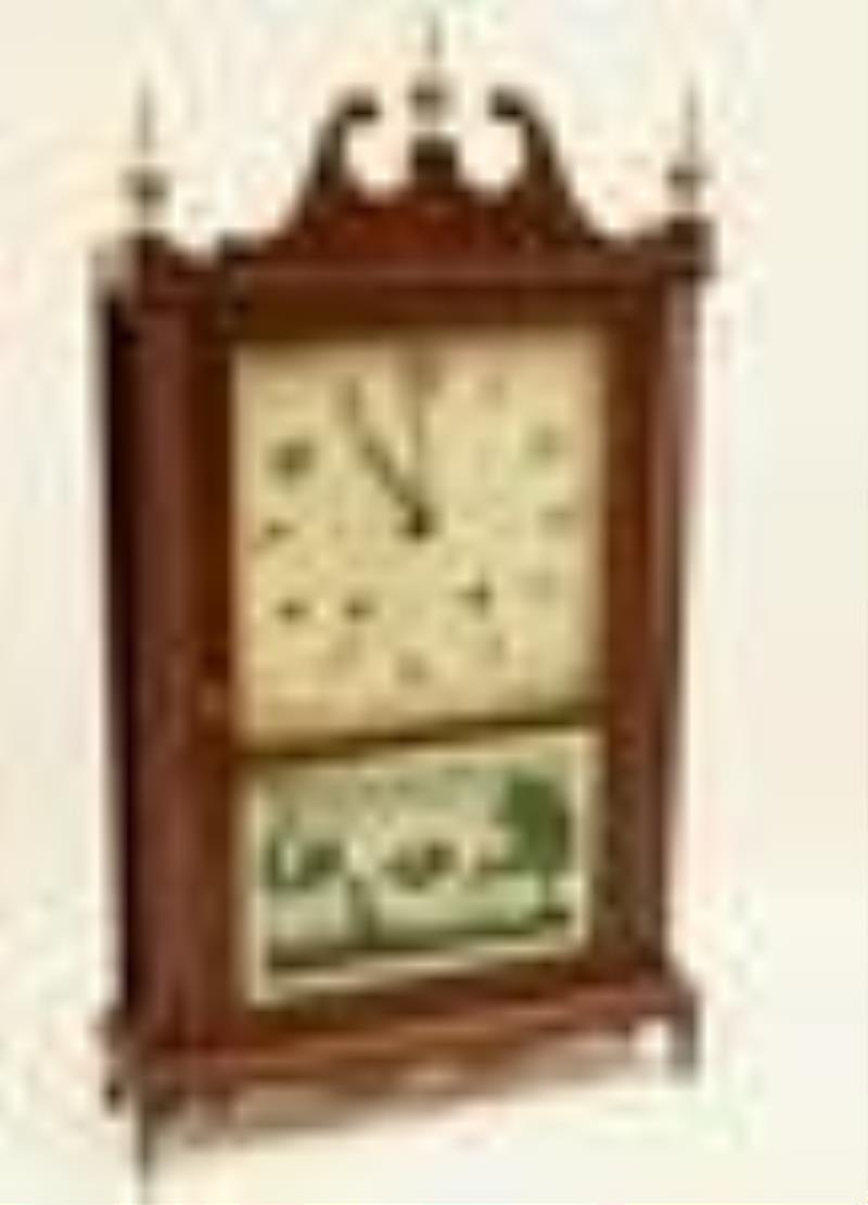 Eli Terry & Sons Pillar and Scroll Self Clock