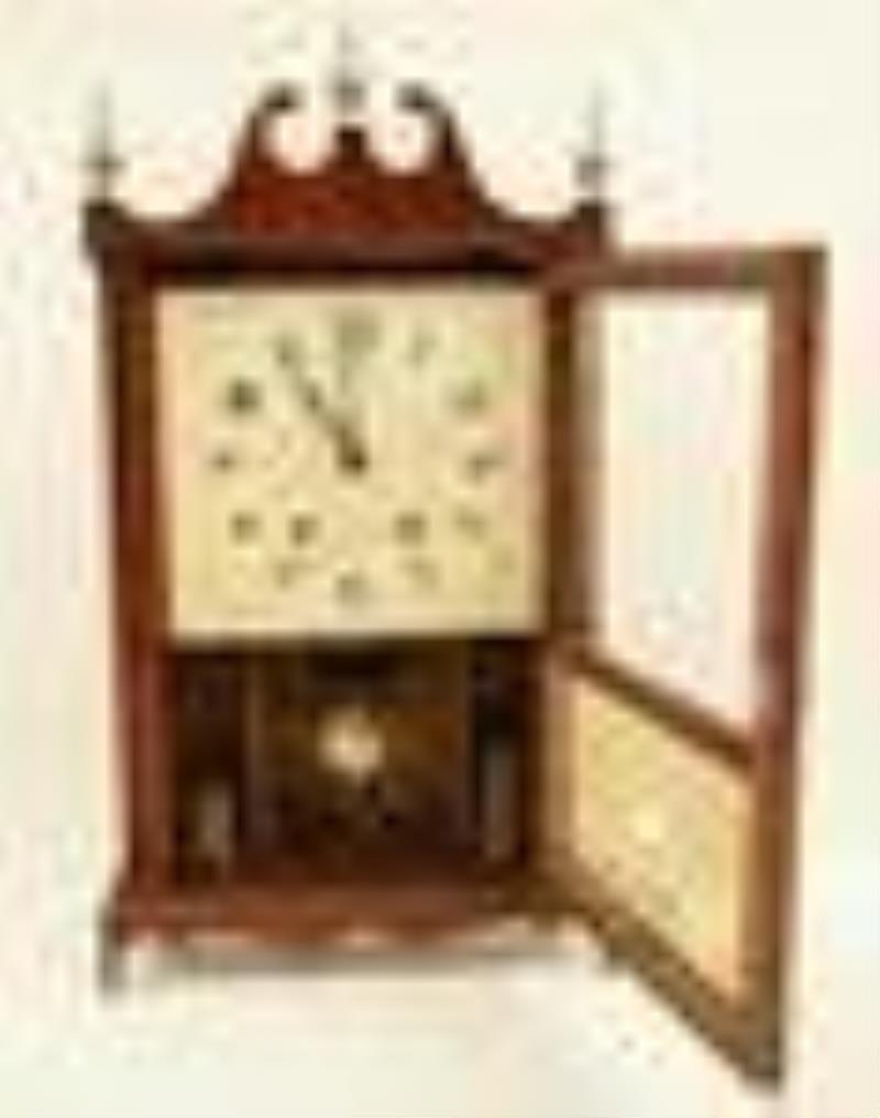 Eli Terry & Sons Pillar and Scroll Self Clock