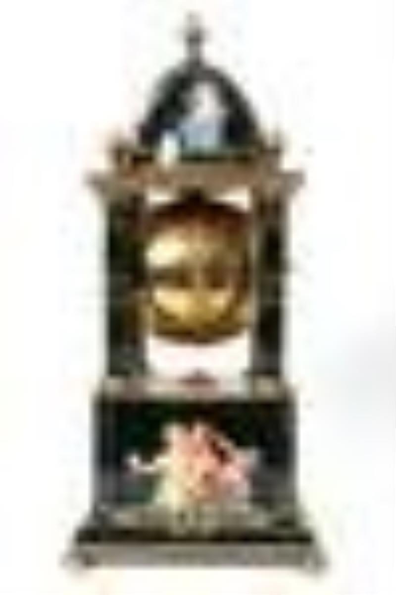 19th C. Royal Vienna Porcelain Mantle Clock